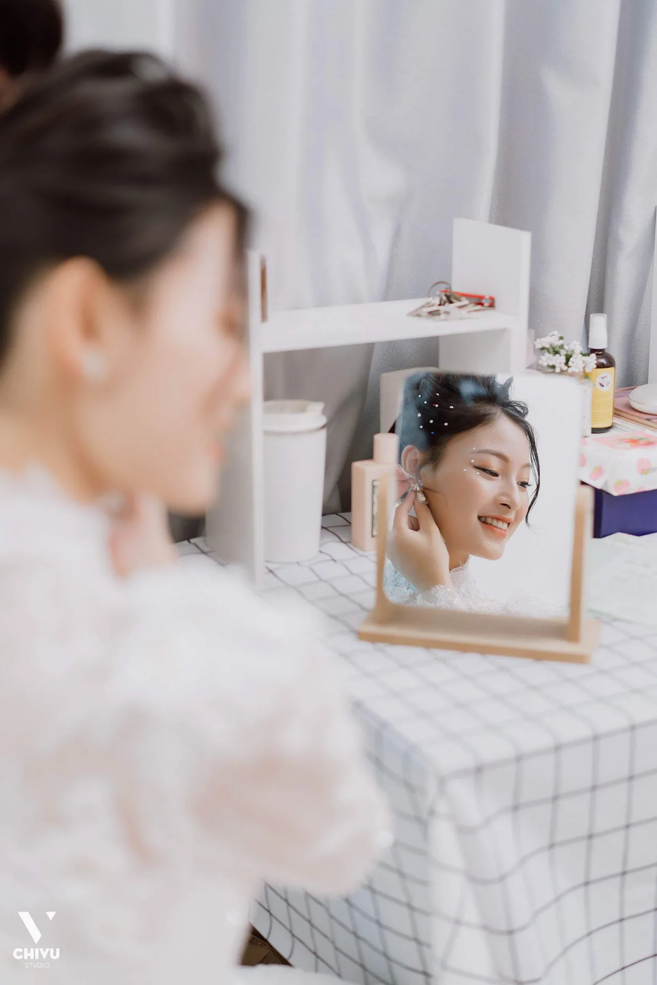 May đo váy cưới cô dâu Á khôi Thu Huyền (20)
