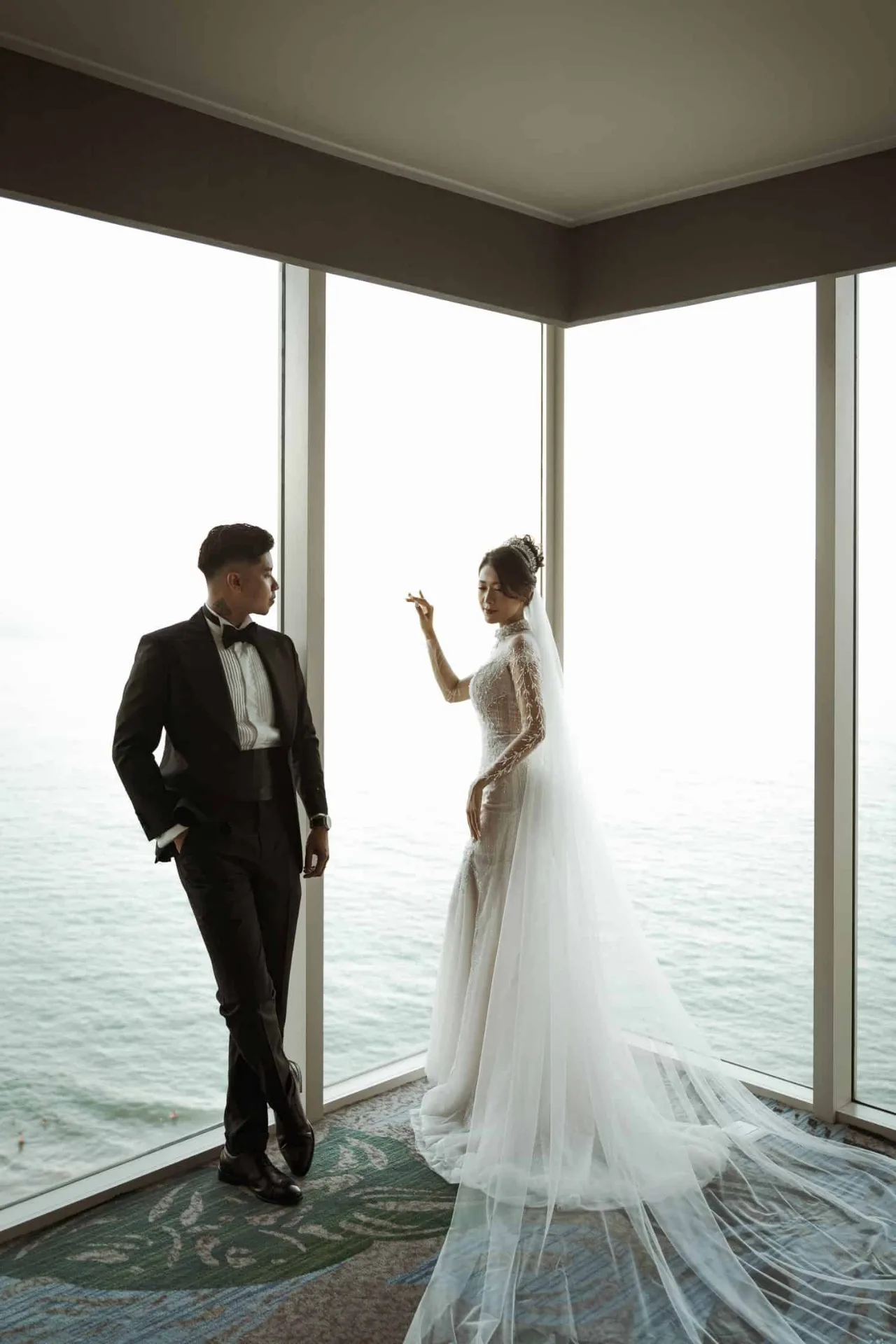may đo váy cưới Cô dâu Cao Kỳ Duyên _ Trần Phan Lê (24)