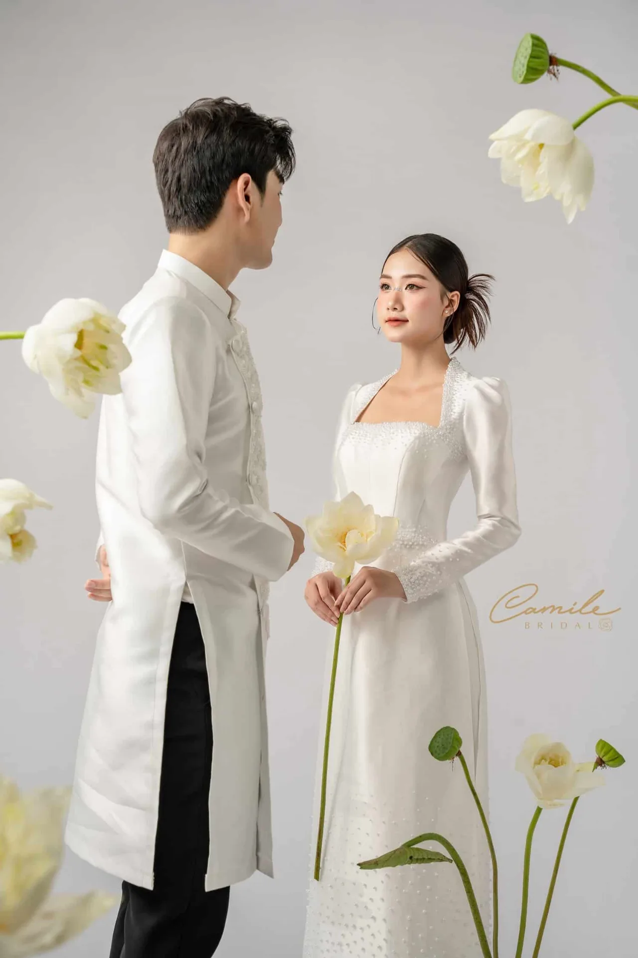 BST Áo dài thiết kế Mộc Liên Hoa Camile Bridal (23)