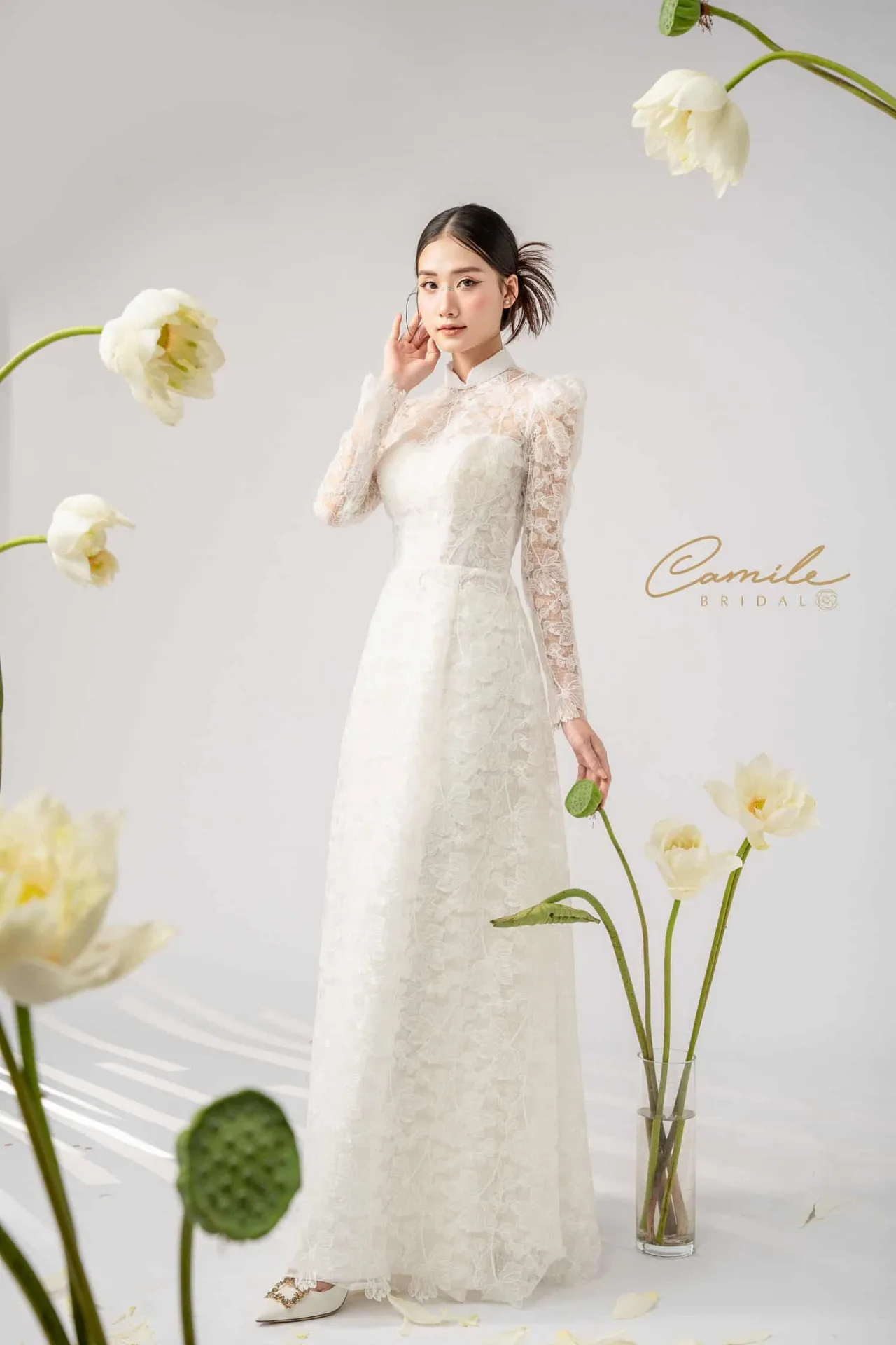 BST Áo dài thiết kế Mộc Liên Hoa Camile Bridal (25)