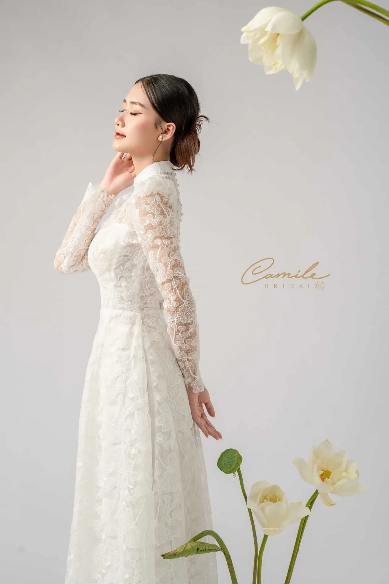 BST Áo dài thiết kế Mộc Liên Hoa Camile Bridal (29)