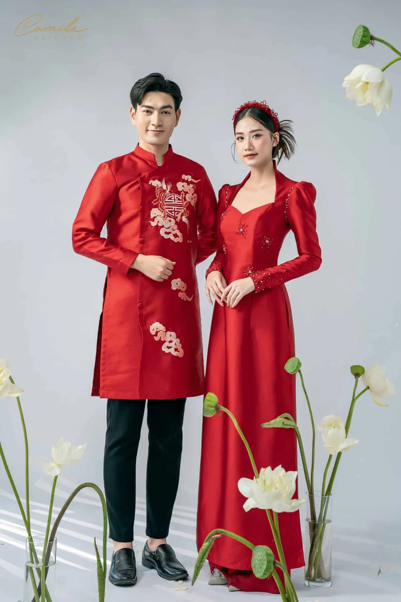 BST Áo dài thiết kế Mộc Liên Hoa Camile Bridal (31)