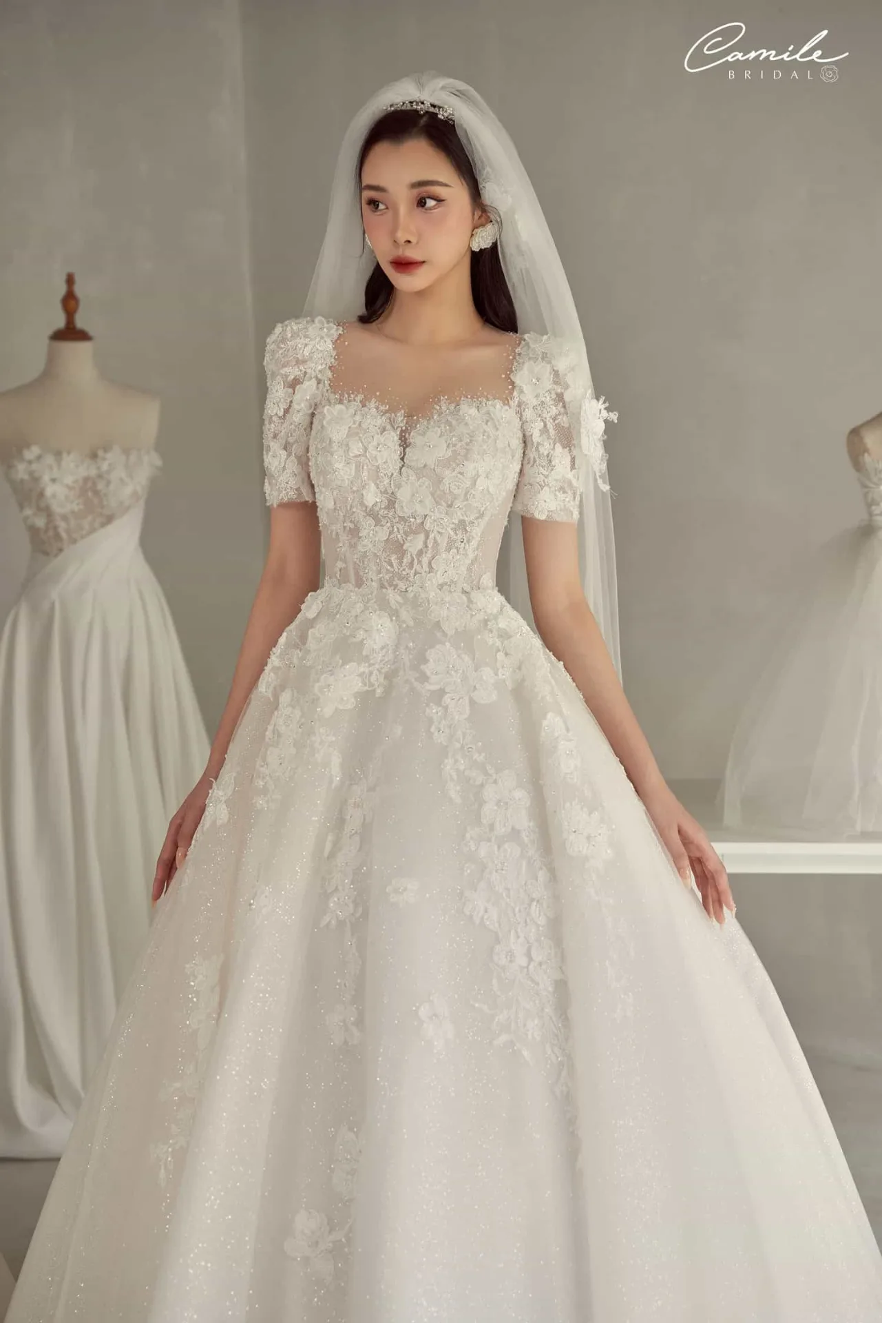 Bộ sưu tập Thơ Collection 2023-2024 Váy cưới thiết kế camile bridal (10)