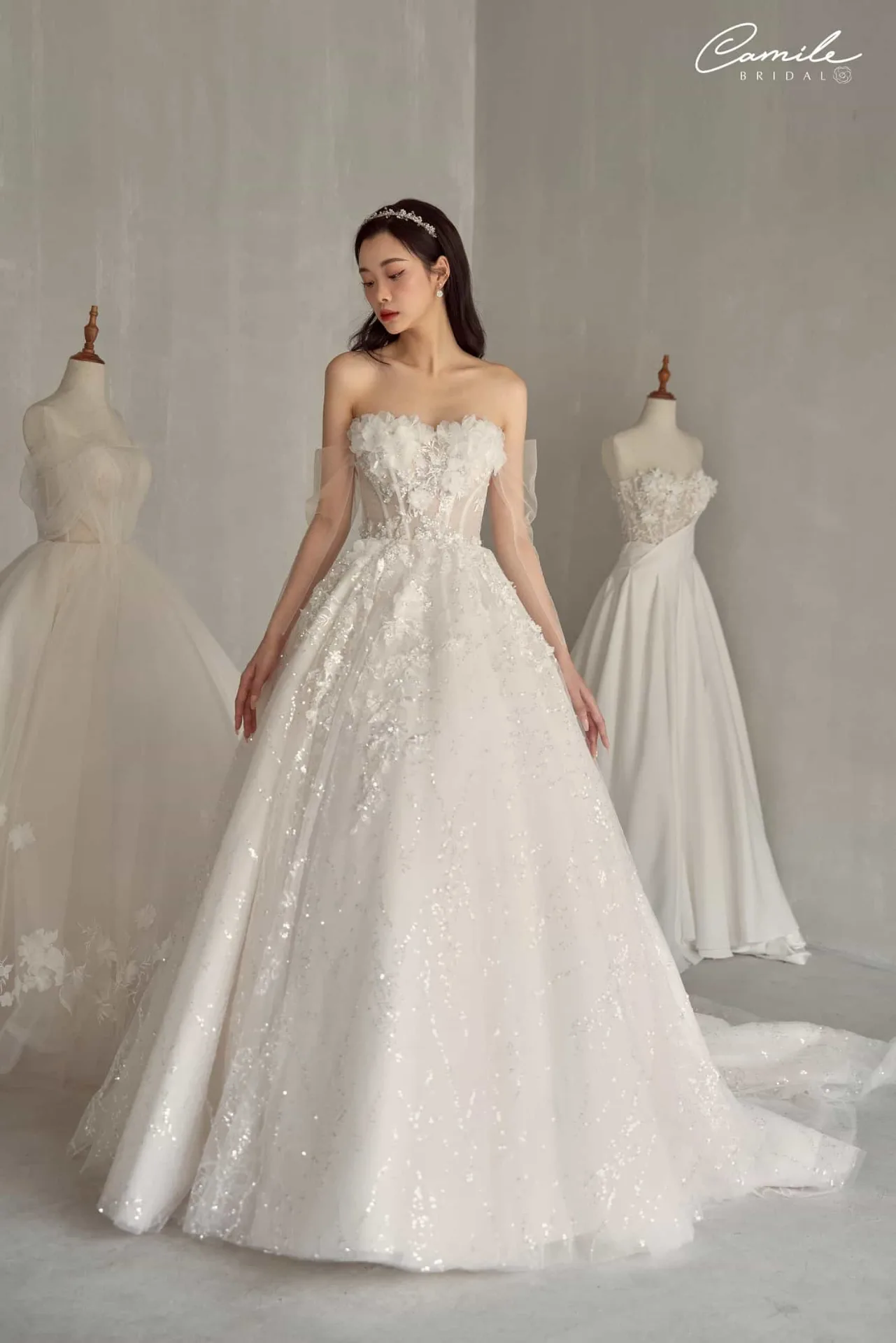 Bộ sưu tập Thơ Collection 2023-2024 Váy cưới thiết kế camile bridal (33)