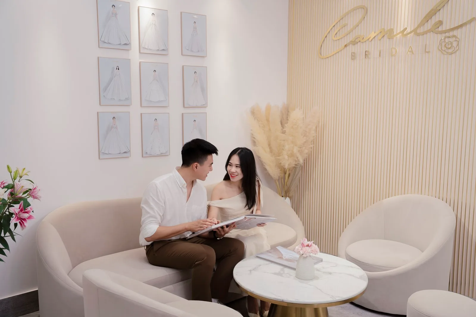 Tạo Vẻ Đẹp Nổi Bật với May Váy Cô Dâu TikToker Tạ Thanh Dung (5)