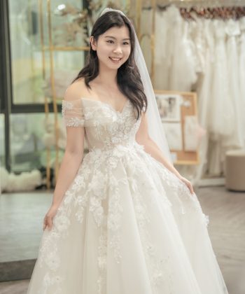Custom-Made Wedding Dress for Bride Minh Trang