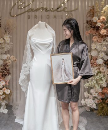 Custom-Made Wedding Dress for Bride Trung Anh
