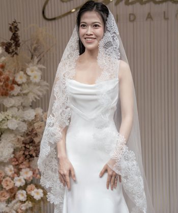 Custom-Made Wedding Dress for Bride Trung Anh