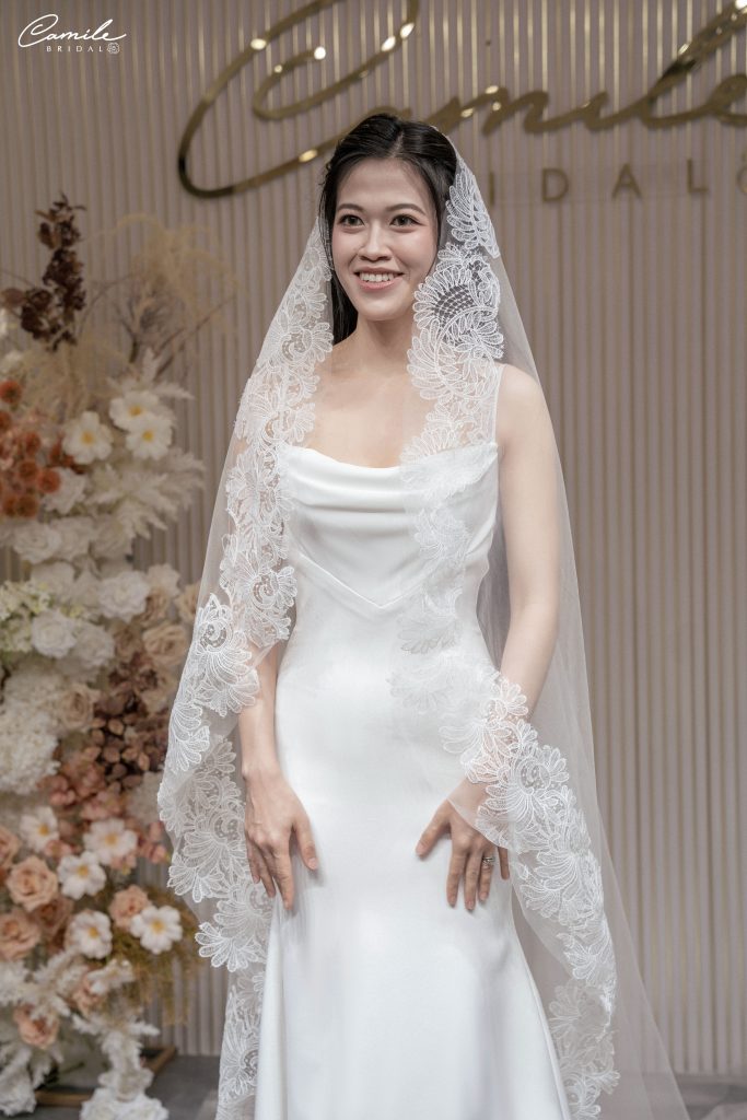 Custom-Made Wedding Dress for Bride Trung Anh
