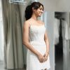 Custom-Made Wedding Mini Dress for Bride Kirthana Shankari 2026