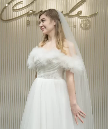 Custom-made wedding gowns for Bride Natili