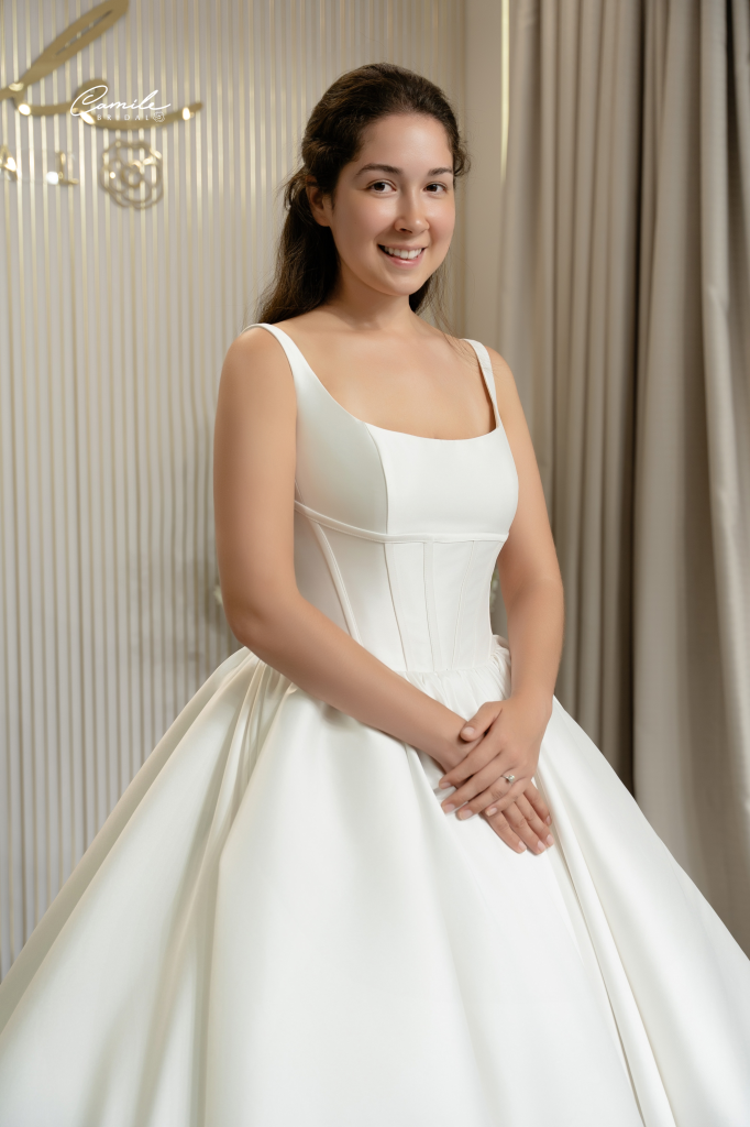 Custom Made Wedding Gown for Bride Jocelyn