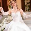 Custom made wedding dress for bride Alek Sandra