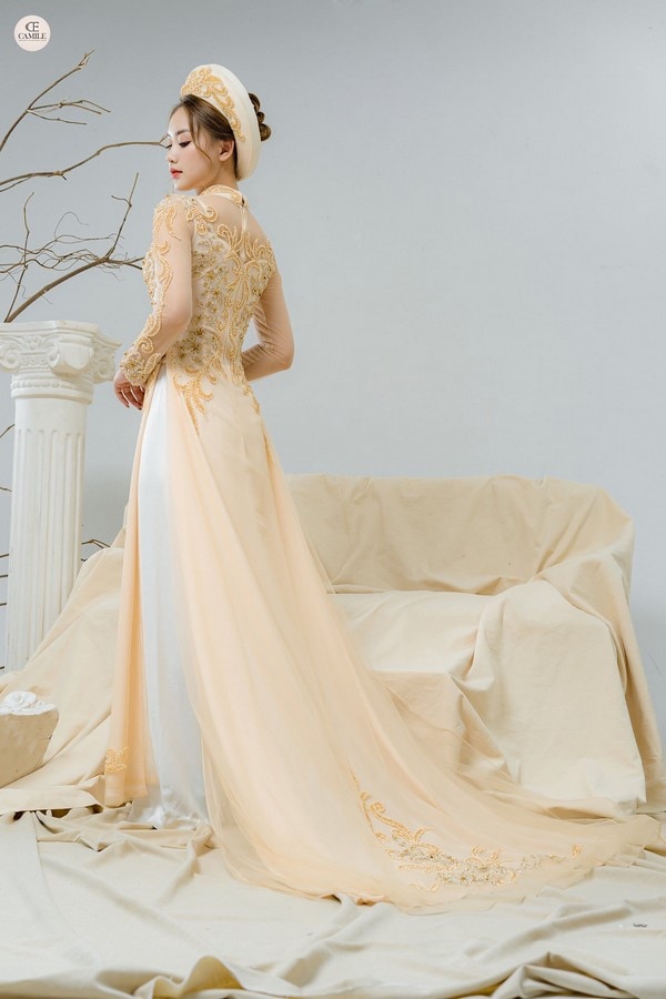 thuê áo dài cưới Địa chỉ cho thuê áo dài cưới cao cấp trọn gói, nhiều mẫu mới nhất tại Hà Nội