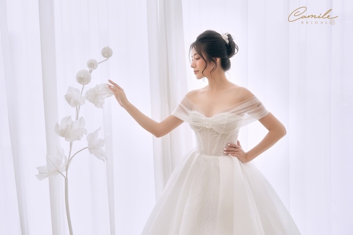 Thuê váy cưới đẹp ở đâu chất lượng và giá tốt nhất tại Hà Nội?-1