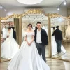 Thiết kế may đo váy cưới cô dâu Thùy Linh