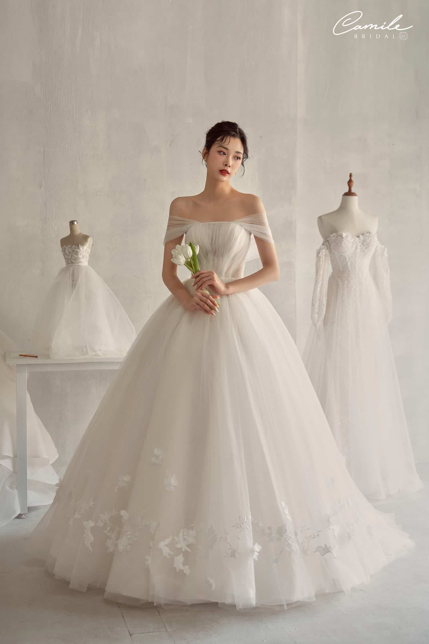 Chụp ảnh cưới Hàn Quốc tại Studio - Concept chụp ấn tượng