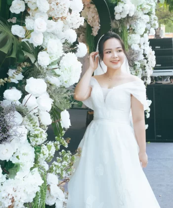 Khám phá Mẫu thiết kế váy cưới cho cô dâu Lê Lan Phương