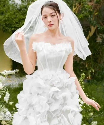 Look 12 - Váy Cưới Ngắn Tuyệt Đẹp Từ Bộ Sưu Tập Hoa Floral Collection