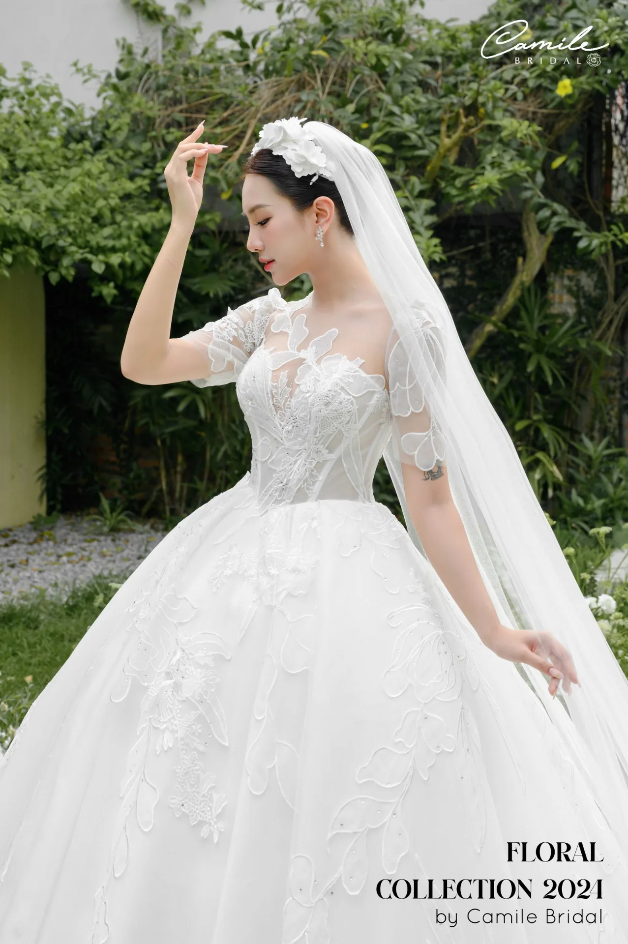 Look 19 of Floral Collection Thiết Kế Tay Lỡ Ngọt Ngào, Nữ Tính (4)