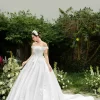 Look 21 of Floral Collection - Bộ Váy Cưới Ngọt Ngào Nữ Tính Với Hoa Đính Kết Thủ Công