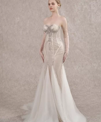 Look 13 trong bộ sưu tập SCARLETT COLLECTION: Vẻ đẹp của sự quyến rũ và sang trọng