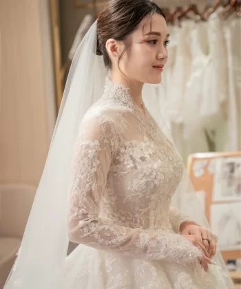 Thiết Kế May Đo Váy Cưới Cô Dâu Bích Phượng