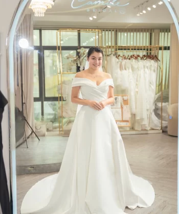 Look 11 of Bigsize - Váy cưới bigsize trễ vai dành cho cô dâu