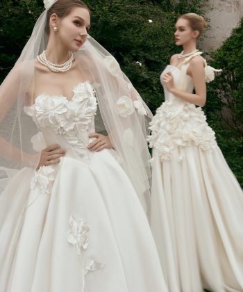 Look 03 of La Rosé Collection – Nàng Công Chúa Trong Khu Vườn Hoa Tinh Khôi