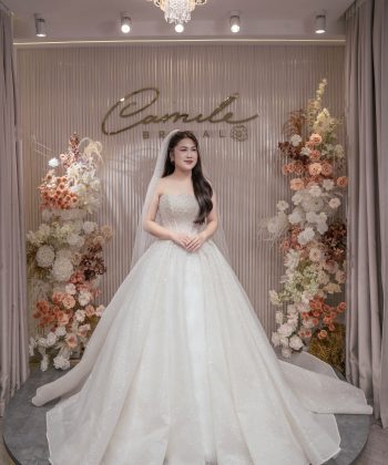 May Đo Váy Cưới Cô Dâu Hương Quỳnh