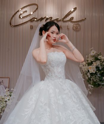 Thiết kế may đo váy cưới cô dâu Vũ Hoa 2025 | Camile Bridal