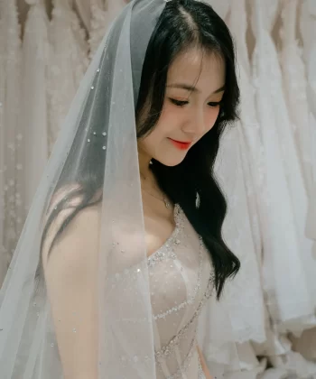Thiết kế may đo váy cưới cô dâu Hà Phương 2025 | Camile Bridal