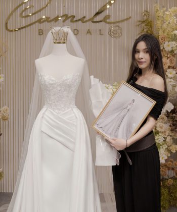 Custom-Made Wedding Dress for Bride Andrea Chan 2026