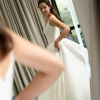Custom-made wedding gowns for Bride Jocelyn
