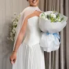 Custom-made wedding gowns for Bride Celina